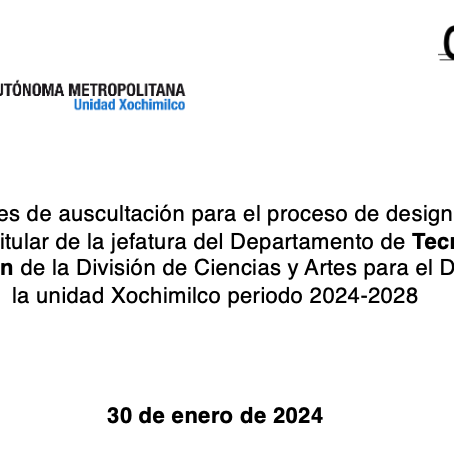 Modalidades - Proceso Tecnología y Producción