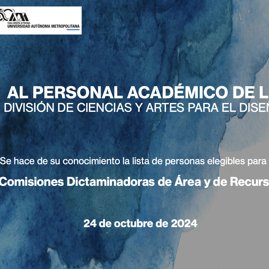 Comisión Dictaminadora de Área y Recursos