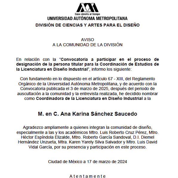 Nombramiento